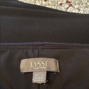 Lysse Black Ankle-Cropped Leggings Sleek and Versatile